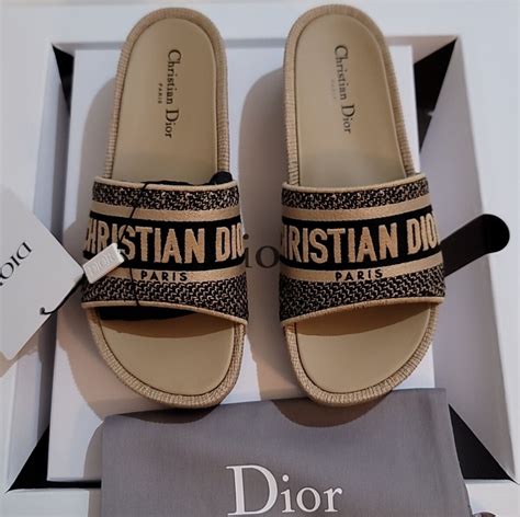 dway dior slides|Dior dway slides women.